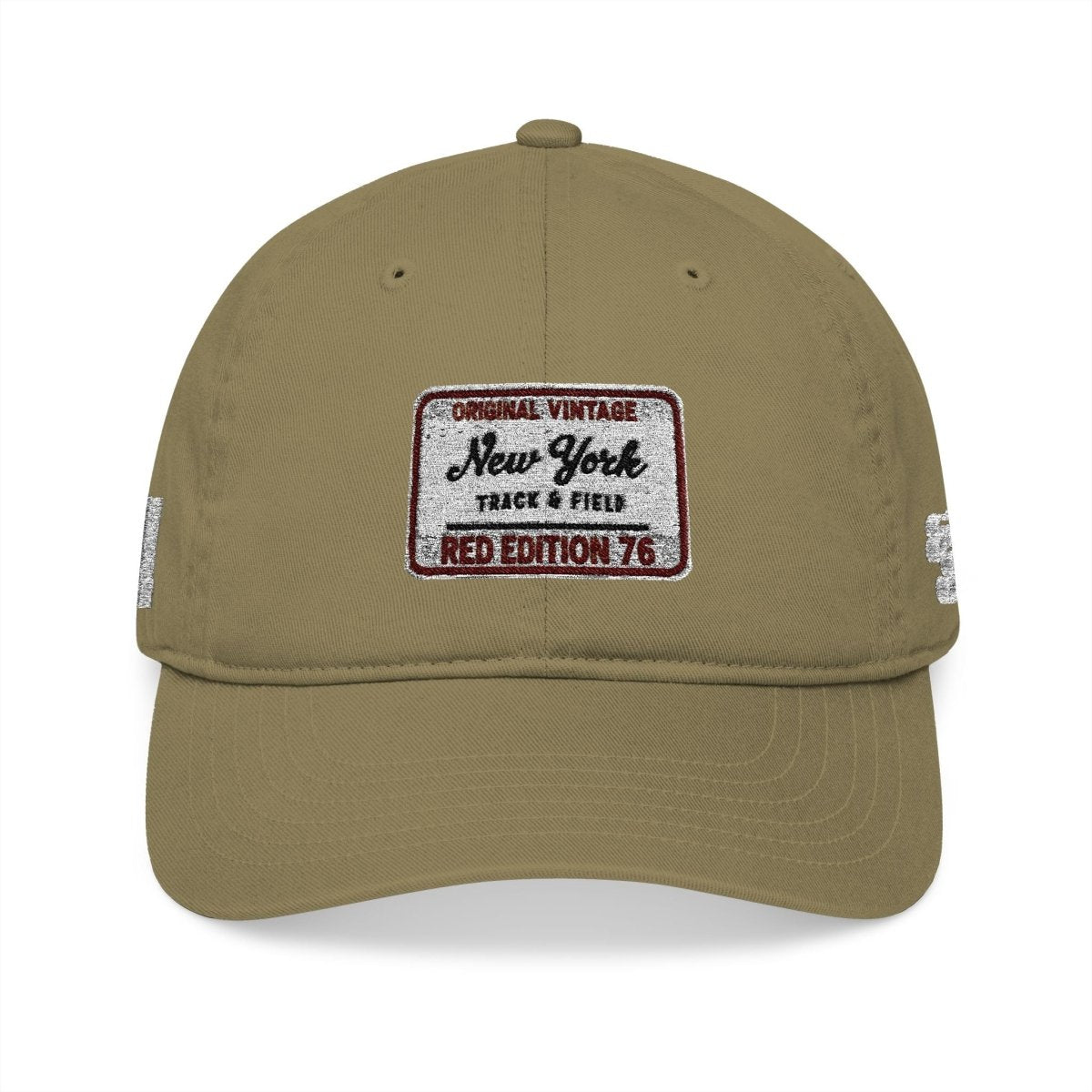 Embroidered 'New York' Patch Dad Baseball Cap - Chinchilla Choons
